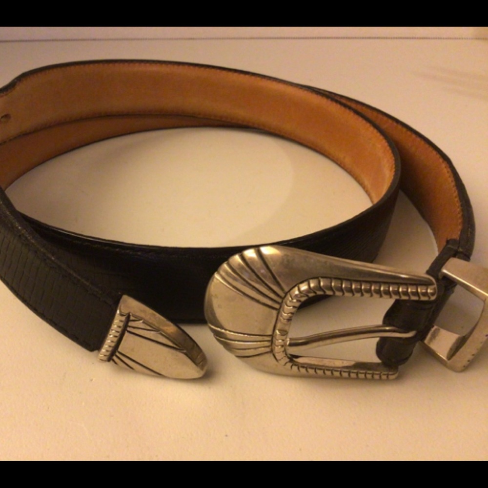 Johnson and Murphy lizard grain ranger belt